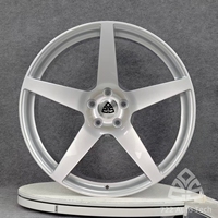 Rines 22Auto de 17-19 Pulgadas, 5 Radios Cóncavos, 5x100 5x108 5x112, Ultraligeros para Ford Focus SE, Chevy Cruze, Hyundai Elantra