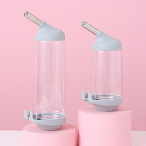 Hanging Dog Kennel <b>Cage</b> Water Dispenser Drinker for Pets Can Be Raised and Lowered Drinking Water Feeding <b>Cage</b> Water Bottle - Product Image 2