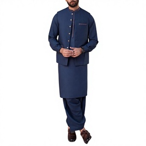 Fashionista International 2026 Nouveau Costume Shalwar Kameez pour Homme en Coton Réversible de Haute Qualité, Imprimé Numérique, Ethnique, Décontracté, Indien - Product Image 4