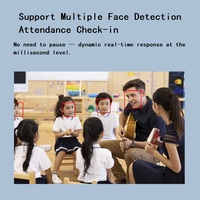 Cámara de Reconocimiento Facial con IA HFSecurity X40Y, MQTT HTTP, con Reconocimiento Facial e Identificación, Utilizada en Campus, Hoteles, etc.
