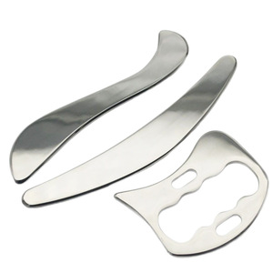 Herramienta de Masaje Guasha de Acero Inoxidable FeelFree Sport, Raspador Muscular para Terapia Física de Tejidos Blandos para Piernas y Brazos - Product Image 4