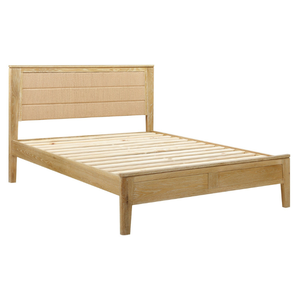 SOHO Brand Hot Seller <b>Wood</b> <b>Bed</b> <b>Frame</b> Acacia/Oak/Pine Solid <b>Wood</b> Bedroom Furniture Made in Vietnam - Product Image 3