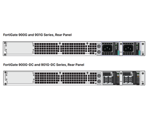 FortiGate Enterprise SD-WAN Security Serie 900G FG-900G FG-900G-DC FG-901G FG-901G-DC, 26 Gbps de Rendimiento, 16M de Sesiones, en Stock - Product Image 2