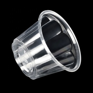 150ml and <strong>250ml</strong> Plum Blossom Shape Ice Cream <strong>Cups</strong> Disposable <strong>Yogurt</strong> Container PP Material With Custom Printing - Product Image 4