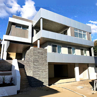 Vente en gros à bas prix d'un cadre en acier léger bien conçu villa aux normes australiennes maison préfabriquée villa modulaire de luxe à vendre