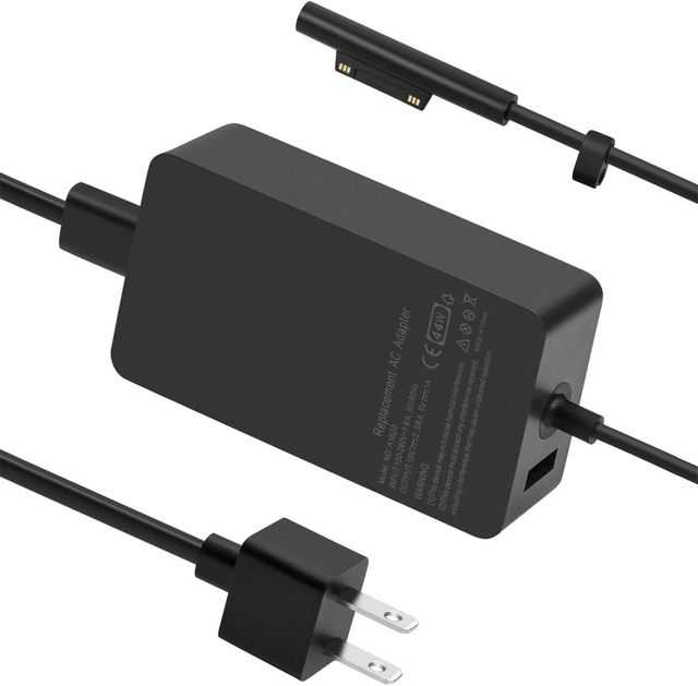 44W 15V 2.58A Surface Pro Laptop Charger for Microsoft Surface Pro 6 Pro 5 1796 1800 Laptop Surface Book 44W Charger Adapter