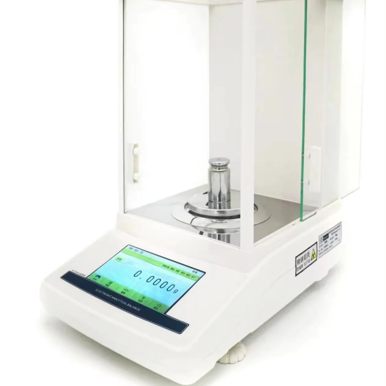 분석 균형 터치 스크린 FA-T 알루미늄 쉘 0.0001g 전자기력 센서 레벨 표시기