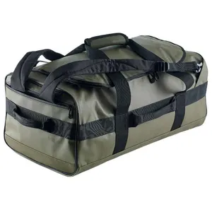 Tarpaulin Gym Sports Travel Water Resistant Backpack Convertible Duffle Bag With Backpack Straps