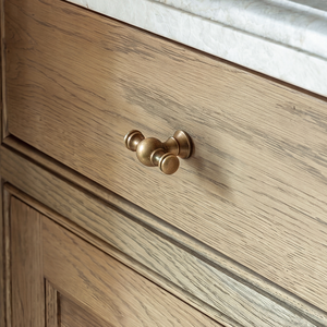 Minimalist <strong>French</strong> T-shaped Cabinet <strong>Door</strong> Handles H59 Brass Antique Brass Decorative Drawer Pulls Furniture Hardware - Product Image 4