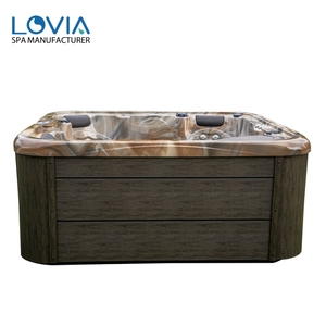 Màu sắc mới hoàng hôn ngoài trời bồn tắm nước nóng 5 người vườn <span class=keywords><strong>Spa</strong></span> Whirlpool <span class=keywords><strong>Spa</strong></span> bong bóng không khí massage bồn tắm freestanding Whirlpool - Product Image 3