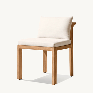 Ensemble de meubles de jardin en teck, chaises et table de salle à manger pour hôtel, villa, parc, terrasse - Product Image 3