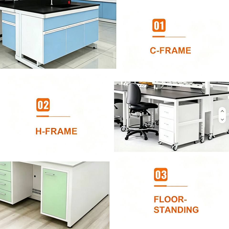 Heavy Duty Lab Work Table Laboratory Furniture Workstation Suitable for ...