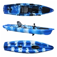 Vicking – kayak de pêche professionnel à pédales avec système de gouvernail, 13 pieds, certifié CE
