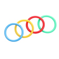 Anneaux de reliure promotionnels en plastique, anneaux de reliure à clipser, anneaux fendus, clips de verrouillage pour feuilles mobiles, pour carnets, cartes, bureau et loisirs créatifs