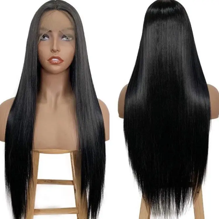 wavy human hair half wigs