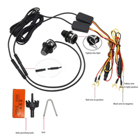 Vente chaude LED Angel Wings Châssis Projecteur Voiture Bienvenue Lumière Modification avec Laser Éclairage Décoratif Nouvel État