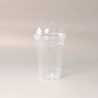 Vaso Desechable Biodegradable de PP Transparente de Pared Simple para Café y Limonada, 5 oz, 10 oz, 568 ml, 12 oz, Personalizable