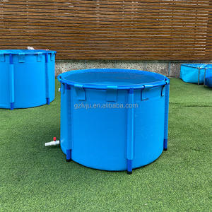 LVJU – usine à la recherche de partenaires, bâche ronde pliable Durable personnalisée, Biofloc aquariums d'aquaculture ferme étang à poissons - Product Image 6