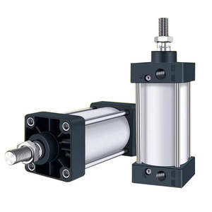 Cylindre pneumatique standard SC à haute poussée, petit, pour les industries agricoles - Piston et acier, composants principaux de 75 J - Product Image 1