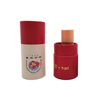 Petites boîtes de bouteilles de luxe personnalisées de 30ml, impression de Logo, emballage de toner pour la peau, boîte ronde personnalisée