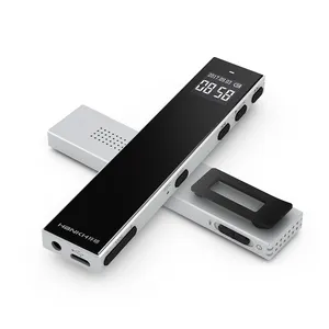 Hbnkh Xách Tay Bút Âm Thanh Bằng Giọng Nói Ghi Âm <span class=keywords><strong>Microphone</strong></span> Mặc Với Lặp Lại Bộ Nhớ Có Sẵn Ghi Âm Kỹ Thuật Số Bút Dictaphone - Product Image 1