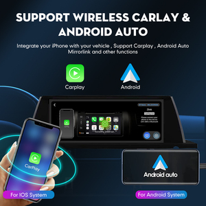 10.25 inch đài phát thanh xe cho BMW F07 2013 2017 Android Car Stereo GPS navigation đa phương tiện DVD Player IPS Carplay Android tự động wifi - Product Image 3