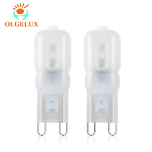 G9 LED Bulb 120 Volt T4 Bi-Pin Base Warm White Miniature LED Bulb for Chandeliers Pendants Cabinets Lighting fixtures