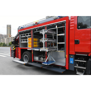 <span class=keywords><strong>Camion</strong></span> de pompiers Sinotruck HOWO 340HP, véhicule de sauvetage, citerne à <span class=keywords><strong>pompe</strong></span> avec roues motrices 4x2 pour <span class=keywords><strong>pompe</strong></span> de lutte contre l'incendie, moniteur 119 - Product Image 6