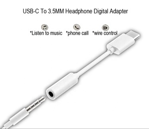 Premium pour Samsung Huawei Xiaomi <span class=keywords><strong>USB</strong></span> 3.1 Type-<span class=keywords><strong>C</strong></span> à 3.5mm Femelle Écouteur Casque Audio <span class=keywords><strong>Jack</strong></span> Convertisseur <span class=keywords><strong>Adaptateur</strong></span> - Product Image 3