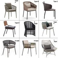 Ensemble de table et de chaises d'extérieur en métal moderne personnalisé en trois parties - Léger et durable pour le jardin, la terrasse, le balcon, les loisirs