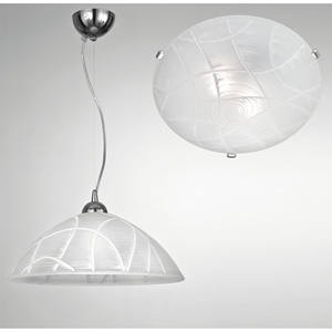 Lampadario a rombi D. 50CM - 1XE27 - Product Image 1