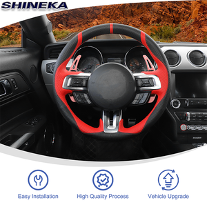 Gran oferta, cubierta de paleta de cambio de volante Interior multicolor para Ford <span class=keywords><strong>Mustang</strong></span> <span class=keywords><strong>2015</strong></span> + - Product Image 6