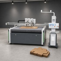 Automatische CNC Plotter Snijmachine voor zelfklevende stickers, decal, verpakkingsmateriaal en vinyl.