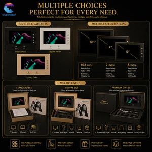 Brochure <span class=keywords><strong>Video</strong></span> Digitale Aziendale di Lusso con Logo Personalizzato, Schermo IPS HD da 7 Pollici, Formato A5, Arte Popolare, Certificato CE - Product Image 6