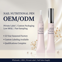 Huile pour cuticules de haute qualité avec logo personnalisé, marque privée, soin des ongles, huile nourrissante pour la réparation des cuticules, emballage personnalisé, OEM