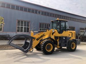 Holz greifer 2,5 Tonnen Holz radlader Frontlader mit Holz greifer - Product Image 3