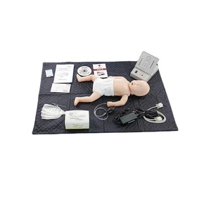 Mannequin de formation en RCP pour nourrissons, modèle de simulation de réanimation de nouveau-né, formation aux premiers secours médicaux, PVC, marque CZY - Product Image 1