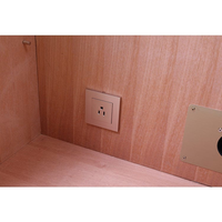 Zigarren-Vitrine aus Spanischer Zeder, Humidor-Schrank, Holzgehäuse mit LED-Beleuchtung, Lackierte Oberfläche, Maßgefertigte Abmessungen, Luxuriöse Ladeneinrichtung