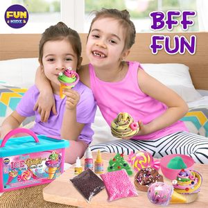 Ice Cream Soft Slime Making <strong>Kit</strong> Age 8-13 Perfect Birthday Party Present Includes <strong>Clay</strong> Plastic DIY Components Gift <strong>Kit</strong> - Product Image 4