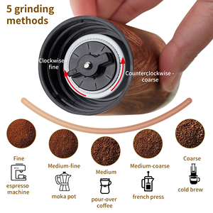 Hot Selling Products Outdoor Drip Gift Box Packaging Pot Kettle Pour Over Four in One Coffee Grinder <b>Maker</b> Gift Set - Product Image 4