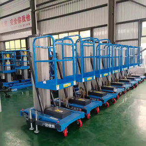 Prezzo di fabbrica 6M 8M 10M personale scala elevatrice singolo albero elettrico di sollevamento in lega di alluminio uomo piattaforma di sollevamento elettrico ponteggio - Product Image 5