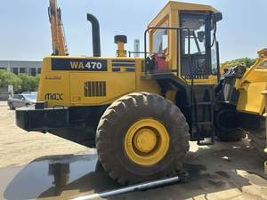 Mini chargeuse de bûches KOMATSU WA 470 en vente composants de pompe de noyau de charge nominale de 5 tonnes équipement de construction avec le moteur essentiel - Product Image 5