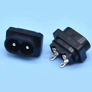 <span class=keywords><strong>Prise</strong></span> de courant femelle ovale à deux trous, montage sur panneau, <span class=keywords><strong>2</strong></span> broches, AC - Product Image 5