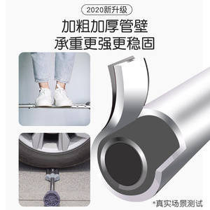 Muletas de aluminio ajustables en altura para ancianos y uso médico - Product Image 4