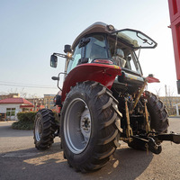 Tractor Agrícola de 110HP con Arado, Rastra, Remolque e Implementos Agrícolas
