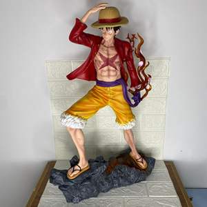 Statue <span class=keywords><strong>de</strong></span> figurine d'anime en PVC <span class=keywords><strong>de</strong></span> 60 cm, grande taille, 0NE PIECE, <span class=keywords><strong>chapeau</strong></span> <span class=keywords><strong>de</strong></span> <span class=keywords><strong>paille</strong></span> des quatre empereurs, Luffy, <span class=keywords><strong>manga</strong></span>, jouet, cadeau pour adultes - Product Image 4