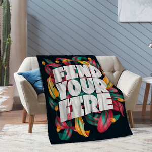 Mantas Personalizadas para Regalos de Cumpleaños, Manta de Aniversario Personalizada, Regalos Personalizados para Mamá y Papá, Mantas de Franela Personalizadas - Product Image 1