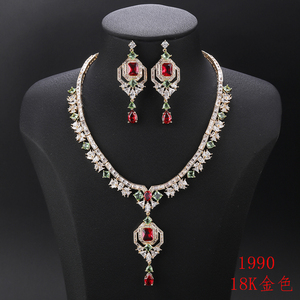 XUPING <strong>Jewelry</strong> <strong>Set</strong> Dubai Wholesale Artificial Diamond Fashion <strong>Pakistani</strong> Iced Out Exaggerated Wedding Bridal Luxury Jewellery <strong>Set</strong> - Product Image 5