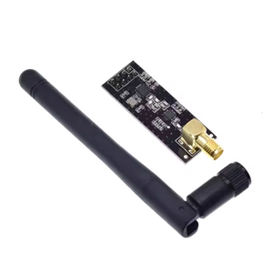 โมดูลไร้สายสำหรับ NRF24L01+PA+LNA ระยะไกล 1100 เมตร พร้อมระบบส่งสัญญาณผ่านเสาอากาศ - Product Image 1