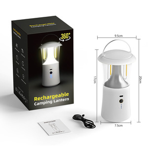 Linterna de Camping LED Recargable, Portátil, con Gancho Metálico, Manos Libres, Iluminación de Área - Product Image 3